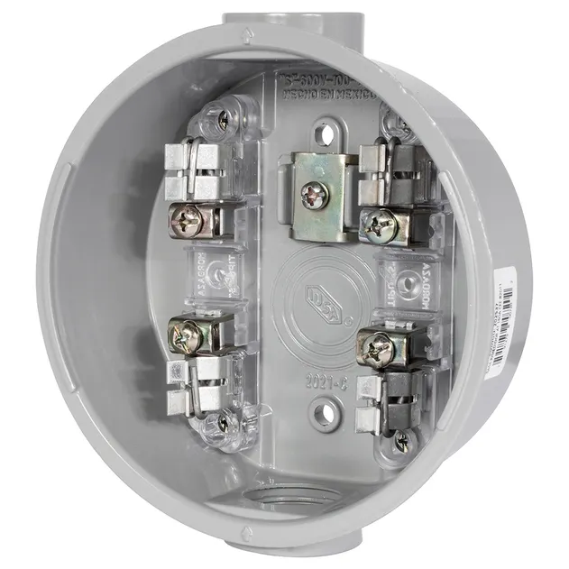 BASE PARA MEDIDOR WATTHORIMETRO 4 TERMINALES BW-4T 